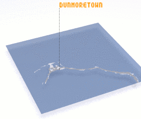 3d view of Dunmore Town