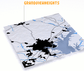 3d view of Grandview Heights