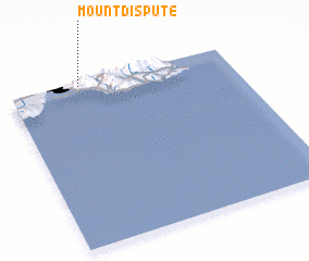 3d view of Mount Dispute