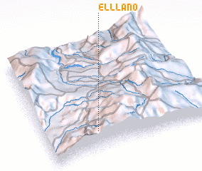3d view of El Llano