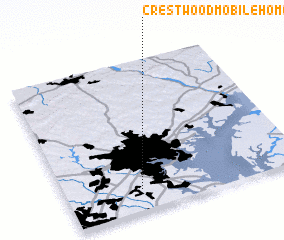 3d view of Crestwood Mobile Homes