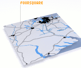 3d view of Foursquare