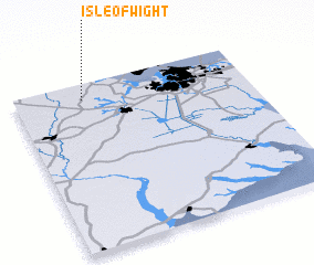 3d view of Isle of Wight