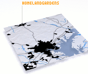 3d view of Homeland Gardens