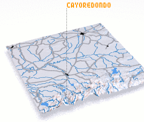 3d view of Cayo Redondo