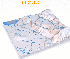 3d view of Sitio Nuevo