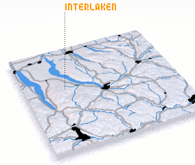 3d view of Interlaken