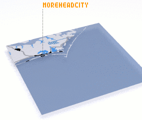 3d view of Morehead City
