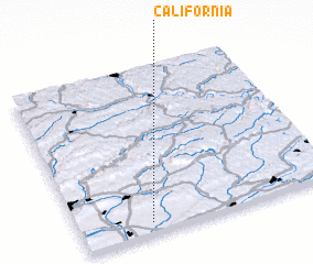 3d view of California