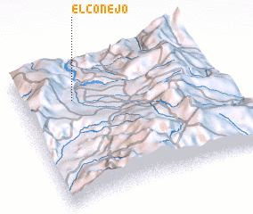 3d view of El Conejo