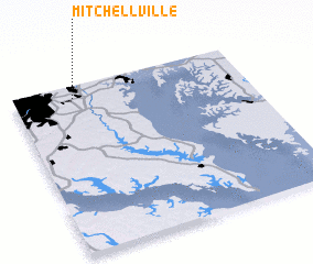 3d view of Mitchellville