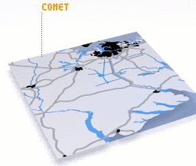 3d view of Comet