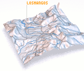 3d view of Los Mangos