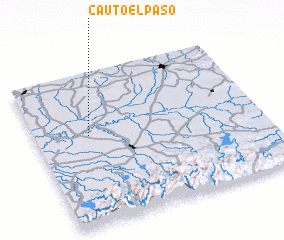 3d view of Cauto el Paso