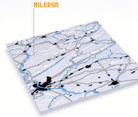 3d view of Mile Run