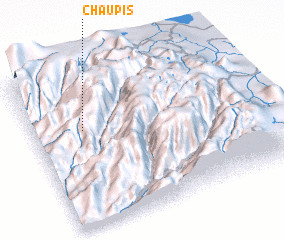3d view of Chaupis