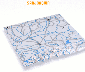 3d view of San Joaquín