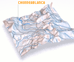 3d view of Chorrea Blanca