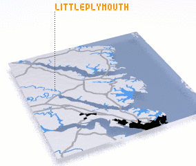 3d view of Little Plymouth