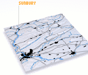 3d view of Sunbury