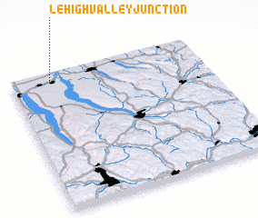 3d view of Lehigh Valley Junction