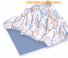 3d view of Cantera Las Mercedes