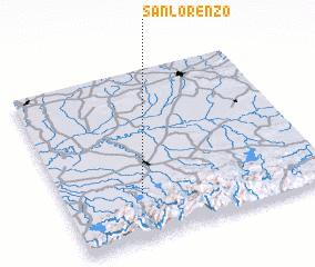 3d view of San Lorenzo