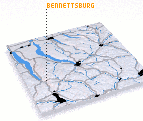 3d view of Bennettsburg