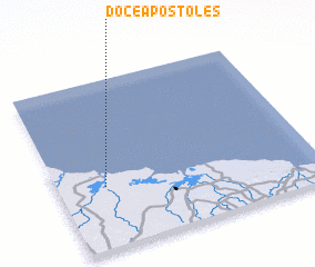 3d view of DoceApóstoles