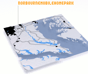 3d view of Norbourne Mobile Home Park