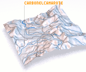 3d view of Carbón El Camarote