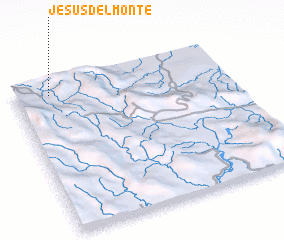 3d view of Jesús del Monte