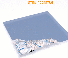 3d view of Stirling Castle