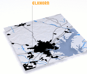 3d view of Elkhorn