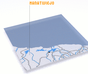 3d view of Manatí Viejo