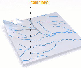 3d view of San Isidro