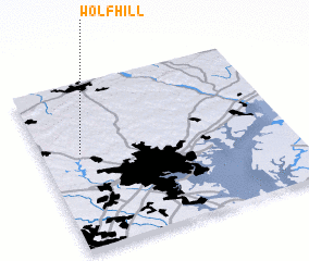 3d view of Wolf Hill