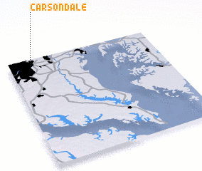 3d view of Carsondale