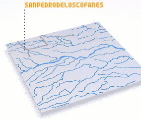 3d view of San Pedro de los Cofanes