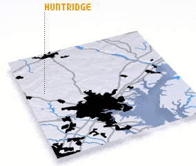 3d view of Hunt Ridge