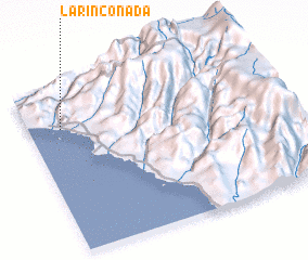 3d view of La Rinconada