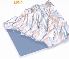 3d view of Lurín