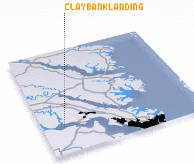 3d view of Claybank Landing