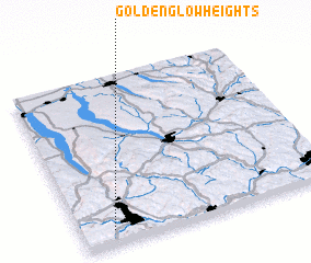3d view of Golden Glow Heights