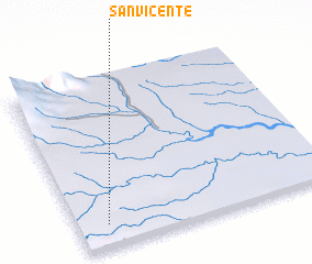 3d view of San Vicente