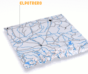 3d view of El Potrero