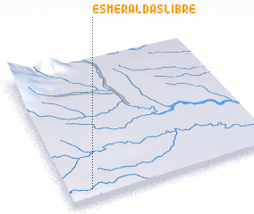 3d view of Esmeraldas Libre