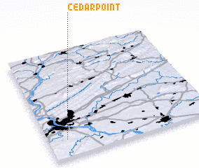 3d view of Cedar Point