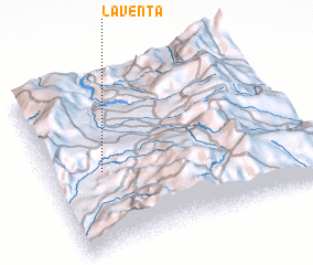 3d view of La Venta