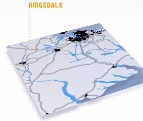 3d view of Kingsdale